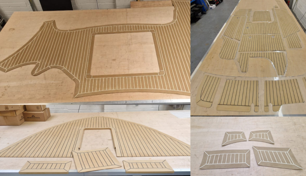 marine decking templates